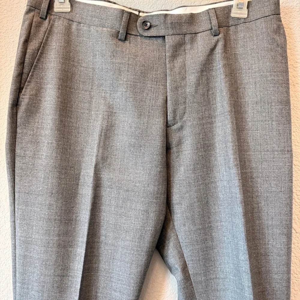Suitsupply Lazio Suit Vitale Barberis Canonico Wool Men's Gray 42R Slim